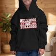 Bulldogs Class Of 2026 Back To School Senior Spirit M Graphic Kid Hoodie Bulldogs Class Of 2026 Back To School Senior Spirit M Graphic Kid Hoodie