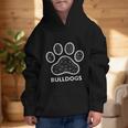 Bulldogs Tshirt Mascot Back To School Outfit Team Spirit Graphic Kid Hoodie Bulldogs Tshirt Mascot Back To School Outfit Team Spirit Graphic Kid Hoodie