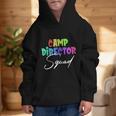 Camp Director Squad Counselor Camper Camping Back To School Graphic Kid Hoodie Camp Director Squad Counselor Camper Camping Back To School Graphic Kid Hoodie
