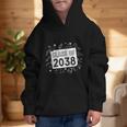 Class Of 2038 Grow Wiith Me School Back To School First Day Graphic Kid Hoodie