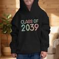Class Of 2039 Grow With Me Kindergarten Back To School Graphic Kid Hoodie
