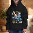 Crush Kindergarten Monster Truck Back To School Boys Graphic Kid Hoodie Crush Kindergarten Monster Truck Back To School Boys Graphic Kid Hoodie