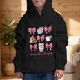 Cute Coquette Bows School Secretary Life Back To School Graphic Kid Hoodie