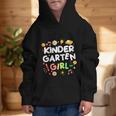 Cute Kindergarten Girl First Day Of School Back To School Graphic Kid Hoodie Cute Kindergarten Girl First Day Of School Back To School Graphic Kid Hoodie