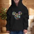 Disney Mickey And Friends Back To School Supplies Logo Fill Graphic Kid Hoodie