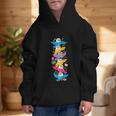 Eagle Colorful Rainbow Back To School Kids Boys Girls Graphic Kid Hoodie