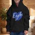 Eagles Heart Back To School Spirit B Graphic Kid Hoodie Eagles Heart Back To School Spirit B Graphic Kid Hoodie