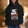 Fifth Grade Batter Up Baseball First Day Back To School Graphic Kid Hoodie Fifth Grade Batter Up Baseball First Day Back To School Graphic Kid Hoodie