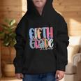 Fifth Grade Vibes 5th Grade Team Retro Back To School Graphic Kid Hoodie