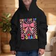 First Day Of 5th Grade Coquette Back To School Girls Kids Graphic Kid Hoodie First Day Of 5th Grade Coquette Back To School Girls Kids Graphic Kid Hoodie