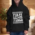 First Day Of First Grade Vibes Girls Back To School Boys Graphic Kid Hoodie First Day Of First Grade Vibes Girls Back To School Boys Graphic Kid Hoodie