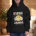 First Grade Dream Team Smile Face Back To School 1st Grade Graphic Kid Hoodie First Grade Dream Team Smile Face Back To School 1st Grade Graphic Kid Hoodie