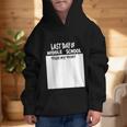 Fun Last Day Of School Sign My Shirt Back To School Cool Graphic Kid Hoodie
