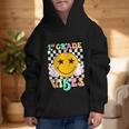 Girls 1st Grade Vibes Smile Face Back To School 1st Grade Graphic Kid Hoodie Girls 1st Grade Vibes Smile Face Back To School 1st Grade Graphic Kid Hoodie