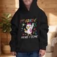 Girls Goose 1st Grade Here I Come Back To School Kids Graphic Kid Hoodie Girls Goose 1st Grade Here I Come Back To School Kids Graphic Kid Hoodie