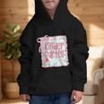 Girls Kindergarten Coquette Bow Pink Preppy Back To School Graphic Kid Hoodie