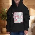 Girls Pre-K Coquette Bow Pink Preppy Back To School Graphic Kid Hoodie Girls Pre-K Coquette Bow Pink Preppy Back To School Graphic Kid Hoodie