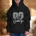 Go Cheer Bulldogs High School Spirit Fan Team Back To School Graphic Kid Hoodie
