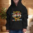 Goodbye Middle School Hello High School Back To School Graphic Kid Hoodie