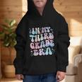 Groovy In My Third Grade Era Tie Dye Kids Boy Back To School Graphic Kid Hoodie