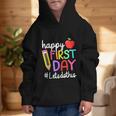 Happy First Day Let's Do This Welcome Back To School Tie Dye Graphic Kid Hoodie Happy First Day Let's Do This Welcome Back To School Tie Dye Graphic Kid Hoodie