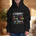 Happy First Day Of School Back To School Kids Students Graphic Kid Hoodie Happy First Day Of School Back To School Kids Students Graphic Kid Hoodie