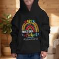 Happy First Day Of School Nurse Rainbow Back To School Graphic Kid Hoodie Happy First Day Of School Nurse Rainbow Back To School Graphic Kid Hoodie