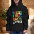 Happy First Day Of School Pupil Kids Grade Back To School 1 Graphic Kid Hoodie Happy First Day Of School Pupil Kids Grade Back To School 1 Graphic Kid Hoodie