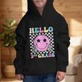 Hello 2nd Grade Groovy Back To School Second Grade Girls Kid Graphic Kid Hoodie Hello 2nd Grade Groovy Back To School Second Grade Girls Kid Graphic Kid Hoodie