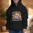 Hello Kindergarten Axolotl Back To School For Kids Graphic Kid Hoodie Hello Kindergarten Axolotl Back To School For Kids Graphic Kid Hoodie