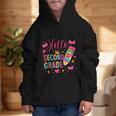 Hello Second Grade Colorful Pencil Tie Dye Back To School Graphic Kid Hoodie Hello Second Grade Colorful Pencil Tie Dye Back To School Graphic Kid Hoodie