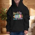 Hello Third Grade Back To School Pencil Tie Dye 3rd Grade Graphic Kid Hoodie Hello Third Grade Back To School Pencil Tie Dye 3rd Grade Graphic Kid Hoodie
