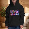 Homeschool 4th Grade Virtual 4th Grader Back To School Graphic Kid Hoodie Homeschool 4th Grade Virtual 4th Grader Back To School Graphic Kid Hoodie