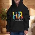 HR Director For Work Tie Dye Back To School Appreciation Day Graphic Kid Hoodie HR Director For Work Tie Dye Back To School Appreciation Day Graphic Kid Hoodie