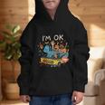 Humorous Graphic Art For School Bus Driver Back To School Graphic Kid Hoodie