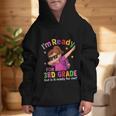 I'm Ready For 3rd Grade Girl Back To School For Students Graphic Kid Hoodie I'm Ready For 3rd Grade Girl Back To School For Students Graphic Kid Hoodie