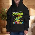 I'm Ready To Crush 1st Grade Dinosaurs Back To School Kids Graphic Kid Hoodie I'm Ready To Crush 1st Grade Dinosaurs Back To School Kids Graphic Kid Hoodie