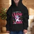 I'm Ready To Crush 2nd Grade Dabbing Unicorn Back To School Graphic Kid Hoodie I'm Ready To Crush 2nd Grade Dabbing Unicorn Back To School Graphic Kid Hoodie