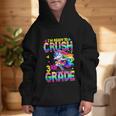 I'm Ready To Crush 3rd Grade Back To School Dancing Unicorn Graphic Kid Hoodie I'm Ready To Crush 3rd Grade Back To School Dancing Unicorn Graphic Kid Hoodie