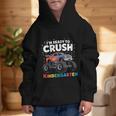 I'm Ready To Crush Kindergarten Monster Truck Back To School Graphic Kid Hoodie