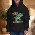 I'm Ready To Crush Kindergarten T-Rex Back To School Dino Graphic Kid Hoodie I'm Ready To Crush Kindergarten T-Rex Back To School Dino Graphic Kid Hoodie