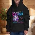 I'm Ready To Crush Preschool Dabbing Unicorn Back To School Graphic Kid Hoodie