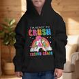 I'm Ready To Crush Second Grade Unicorn Back To School Girls Graphic Kid Hoodie I'm Ready To Crush Second Grade Unicorn Back To School Girls Graphic Kid Hoodie
