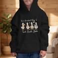 It's A Beautiful Day To Teach 4th Grade Goose Back To School Graphic Kid Hoodie