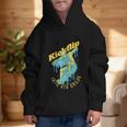 Kickflip Into 4th Grade Skateboard Lover Back To School Graphic Kid Hoodie
