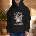Kids Boom I'm Going To 1st Grade Dabbing Sloth For Back To School Graphic Kid Hoodie Kids Boom I'm Going To 1st Grade Dabbing Sloth For Back To School Graphic Kid Hoodie
