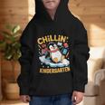 Kids Chillin In Kindergarten Penguin Student Back To School Boys Graphic Kid Hoodie