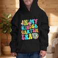In My Kindergarten Era Groovy Back To School Graphic Kid Hoodie In My Kindergarten Era Groovy Back To School Graphic Kid Hoodie