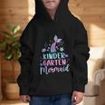 Kindergarten Mermaid Back To School Girls First Day Kinder Graphic Kid Hoodie Kindergarten Mermaid Back To School Girls First Day Kinder Graphic Kid Hoodie