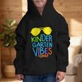 Kindergarten Vibes Only Glow Sunglasses Back To School Graphic Kid Hoodie